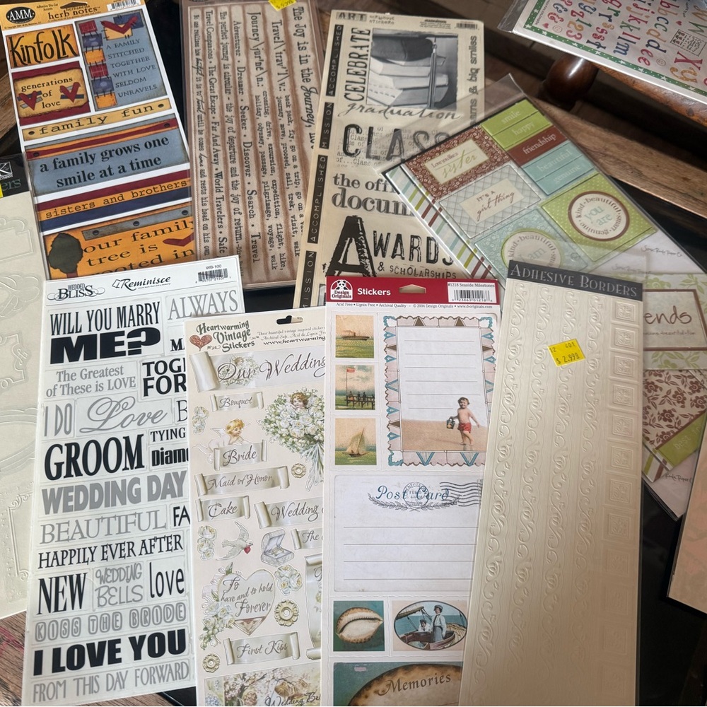 Vintage-Inspired Home Design Sticker Set - Picture 3 of 9